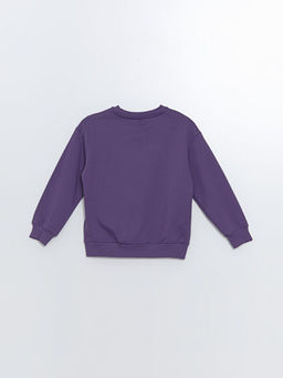 Bisiklet Yaka K?z ?ocuk Sweatshirt - Waikiki фото 3
