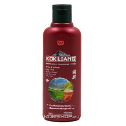 Травяной кондиционер для придания силы и объема с ягодами годжи и рисовой водой Kokliang, Таиланд, 200 мл Акция