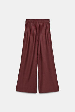 PANTAL?N ANCHO CON LINO SET / ?xido - Zara фото 6