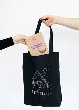 Сумка-шопер Путешествие - Сибирский кедр фото 3