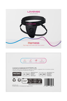 Универсальные трусики Lovense для страпона Lapis, спандекс, черный