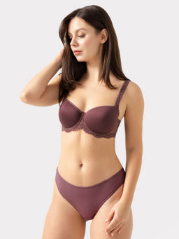 Бюстгальтер женский макси в коричневом цвете ирландский кофе 512303 - Mark formelle фото 2