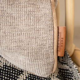 Наволочка декоративная SL Home Organic, 45×45 см, бежевая