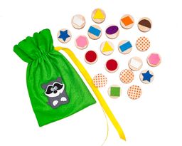 Игра в дорогу Мемо Цвета и Формы