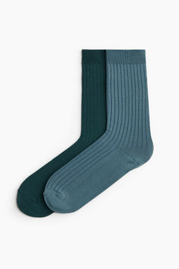 Pack de 2 calcetines en mezcla de bamb? y viscosa