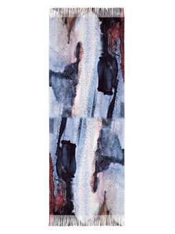 Палантин жен. виск+шерсть 70х180 LG33-659-11