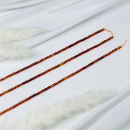 Бусины для украшений из Граната "Спессартин" (130 бусин)