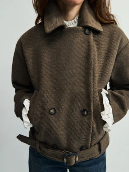 Полупальто с ремнем / Zarina