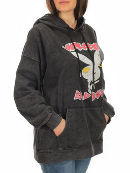 88012 DK. GRAY Худи женское (100% хлопок)