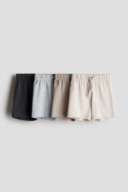 Pack de 4 pantalones cortos de punto