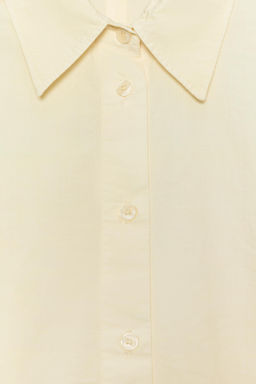 CAMISA OVERSIZE POPEL?N / Amarillo claro - Zara фото 10