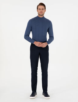 Lacivert Ex. Slim Fit Kuma_ Pantolon