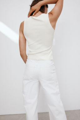 Top de canal? con detalle drapeado - H&m фото 5