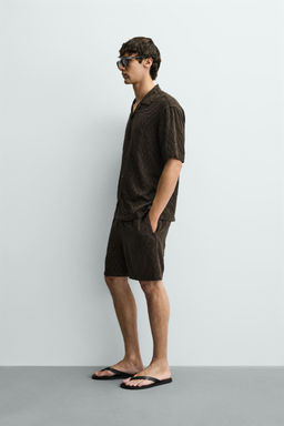 GEOMETRIC JACQUARD SHIRT - Zara фото 4