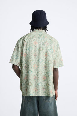 TEXTURED VISCOSE BLEND SHIRT - Zara фото 3