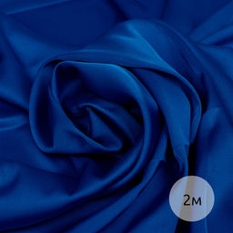 Ткань шелк Армани 90г/м? 97% ПЭ 3% Спандекс шир.150см арт.TBYArm-078 цв.78 электрик уп.2м