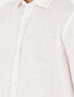 Beyaz Keten Regular Fit G_mlek - Pierre cardin фото 7