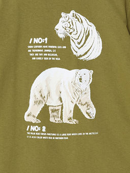 Bisiklet Yaka Erkek ?ocuk Ti??rt - Waikiki фото 2