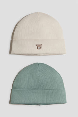 Pack de 2 gorros beanie de algod?n - H&m фото 8