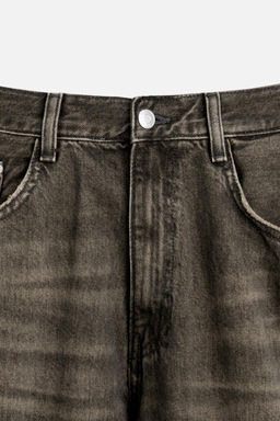 BAGGY FIT JEANS WITH TURNED SEAMS - Zara фото 8