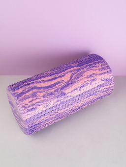 Ролик массажный спортивный Woohooo СELL 30x15/ фиолетово-розовый /уп10 - ГалеонТрейд фото 4