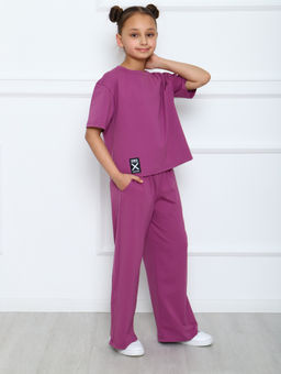 КМ132 Костюм Лана 2 (серо-голубой) - Милаша фото 24