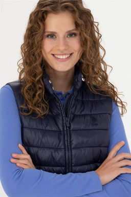 U. S. Polo Assn Женский темно-синий жилет - U.s. polo assn фото 2