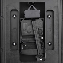 Часы настенные интерьерные «Винтаж», плавный ход, 23×5×60, циферблат d-18 см