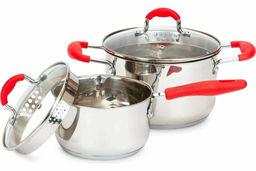 Набор кухонной посуды FANCY 2пр (ковш 1.7л+кастрюля 3.3л)