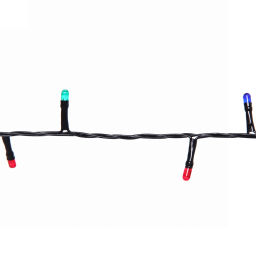 Гирлянда для дома MINI 9м 180 ламп, 8 реж, зеленый провод IP-20, Мультицвет