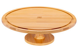 Блюдо сервировочное на ножке 31,5*31,5*28,5 см + стеклянная крышка - Elan gallery фото 23