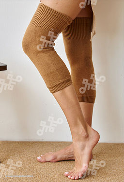 Наколенники длинные из монгольской шерсти применяются при различных заболеваниях