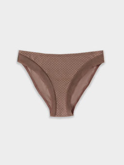 Цена за 2 штуки! Трусы женские слипы в розовом оттенке в горошек горошек на розовом дереве 412606 - Mark formelle фото 7