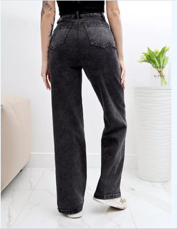 Джинсы трубы широкие палаццо прямые, Артикул: 130109