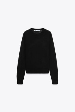 BASIC PLAIN KNIT SWEATER - Zara фото 19