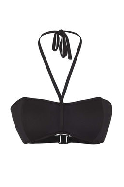 Trendyolmilla Siyah Balkonet Boyundan Baglamal? Bikini Ustu TBESS25BU00068 фото 5