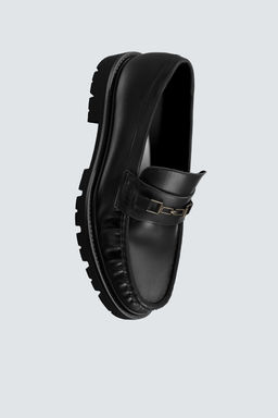 LOAFERS WITH METAL APPLIQU_ - Zara фото 5