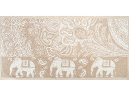 Полотенце махровое 6с104.513ж2 Индия (лен3) 81х40см