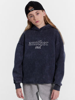 Худи для девочек серое с принтом