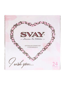 Чай ассорти «SVAY. Luxurious tea collection», 24 пирамидки, 54 г