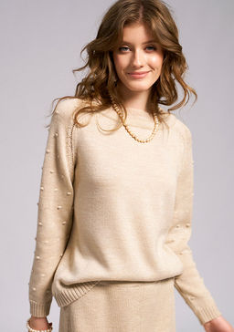 WW-2558 джемпер женский слоновая кость - Mozart фото 7