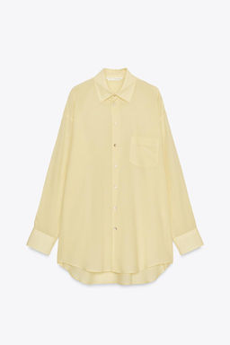 ZW COLLECTION OVERSIZE SHIRT - Zara фото 7