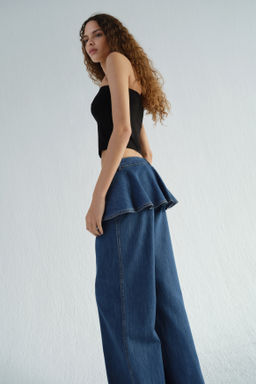 Wide High Waist Jeans - H&m фото 3