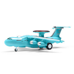 Самолет "Счастливый курс" р/у, 27 MHz, (свет, звук) в коробке