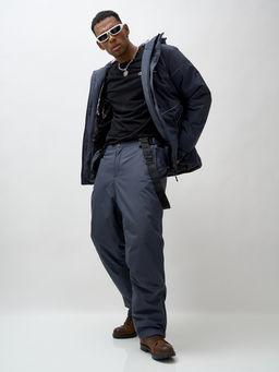 Горнолыжный костюм мужской зимний темно-серого цвета 383TC - Mtforce фото 24