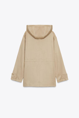 HOODED MULTI-POCKET JACKET - Zara фото 11