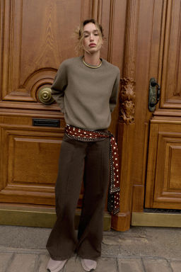 PLAIN KNIT JUMPER - Zara фото 14