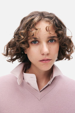 Jersey de cachemira con cuello en V - H&m фото 3