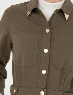 Kahverengi Dokuma Tulum - Pierre cardin фото 7