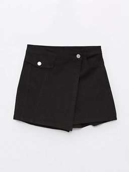 Basic Gabardin K?z ?ocuk ?ort Etek - Waikiki фото 3